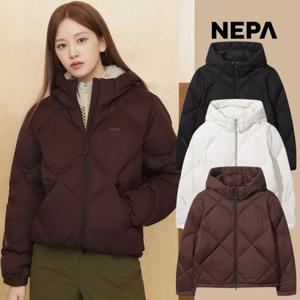 네파 여성 겨울 기능성 후드 다운 자켓 발열 패커블 패딩점퍼 7L82027