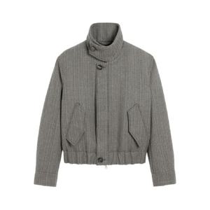 AMI Paris 헤링본 해링턴 울 재킷 H25UJK822WV0080