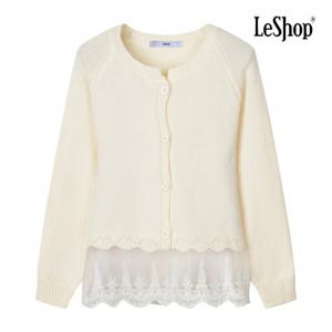 [르샵] 레이스 레이어드형 로맨틱 니트 가디건 (BP9KC014A)