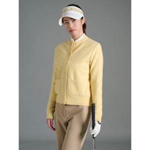 [빈폴골프]여성 하이브리드 방풍 카디건 - 옐로우(BJ5X51A29E)