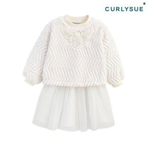 [CURLYSUE][컬리수] 슈프림 퍼믹스원피스 CPW1GAOP13