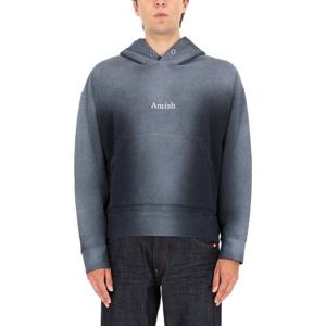 아미쉬 캥거루 포켓 풀오버 후드 티셔츠 AMU051CN30 3087C0073