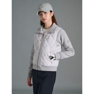 [빈폴골프]여성 니트 하이브리드 스윙 다운 - 그레이(BJ5X38A313)