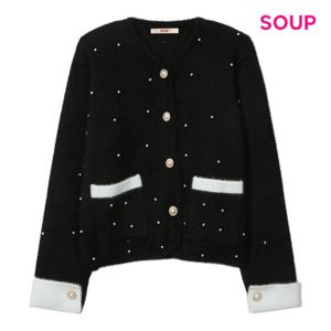 [숲]럭셔리 비즈 포인트 라운드 가디건 (S5AGD11)