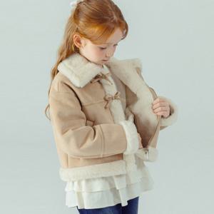 [아이러브제이] 마르젠 크롭 무스탕 JXWOU03