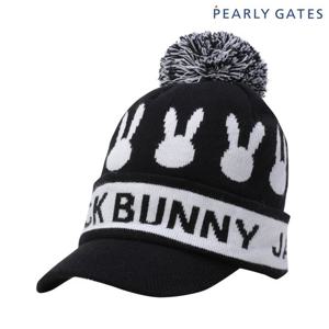 파리게이츠  공용 잭바니 래빗 자카드 폼폼이 비니캡 531E4CPJ21 BJ