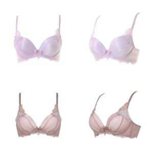 [비너스] 이월상품 오르화 저중심 물방울 리버레이스 브라 A D컵 [OBR6828A_D]