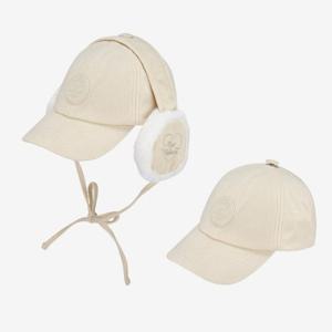 M 뉴발란스모자 HQK NK8BEF705U-39 귀마개 볼캡 세트