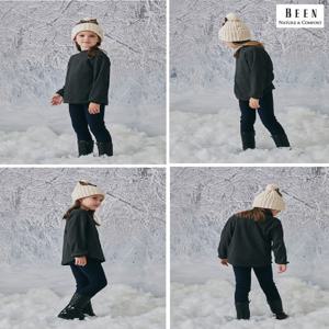 [빈]BZ72PT02NV 네이비 골지 기모 쫄바지