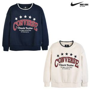 [플레이키즈프로] 컨버스헤비웨이트그래픽크루맨투맨 주니어 E254SW326P