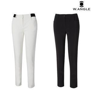 [와이드앵글] WWW22343 여성 CF 벨루가 슬림핏 본딩 팬츠