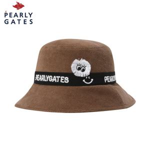 [파리게이츠] 여성 프레이드 패치 배색 코듀로이 버킷햇