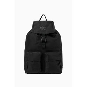 [캘빈클라인 진]남녀공용 볼드 로고 나일론 플랩 백팩 4D3270G-UB1