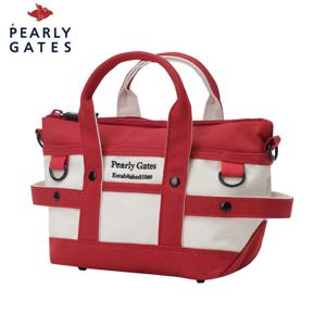 [파리게이츠] 공용 배색 캔버스 페이퍼 투웨이 토트백