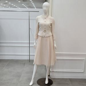 [미니멈]페플럼 레이스 투피스형 원피스 (MYCAWO9040 LE1)_IC