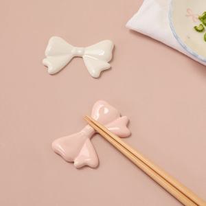 [모던하우스] 러브소르베 리본 수저받침 핑크