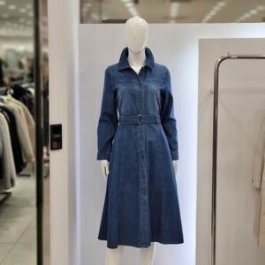 [꼼빠니아]도도한 셔츠형 벨티드 청원피스 CAFW9 WDO010 390_YS