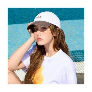 노스페이스 NE3CR01M 화이트라벨 로고 볼캡_OFF WHITE 256000