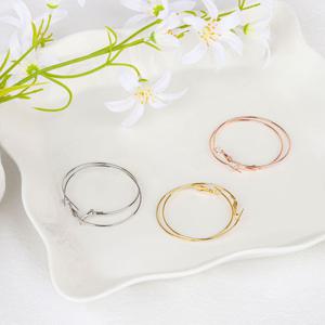 시후주얼리 기본 심플 가는 큰 링 귀걸이 EC462E 데일리 로즈골드귀걸이 얇은링귀걸이 큰링 40mm귀걸이 골드귀걸이 화이트골드귀걸이 은침귀걸이