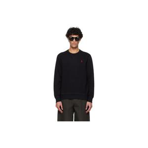 폴로 랄프로렌 스웨트셔츠 블랙 더 RL 플리스 스웨트셔츠 252213M204003