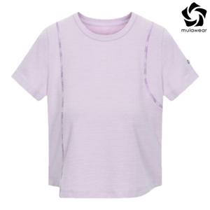뮬라웨어 여성 브리즈 숏슬리브 AWSFTS101-PPR-YDP