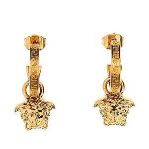 VERSACE 베르사체 LA MEDUSA GRECA HOOP EARRINGS (DG2I135 DJMT KVO) (메두사 그레카 후크 이어링)