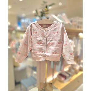 (밍크뮤10) 26SS 신상 HK(PK)하트체리자카드니트가디건 (36115200020)