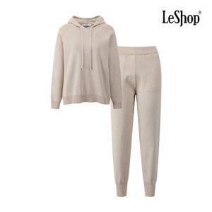 르샵  후드 니트 앤 슬림 조거 팬츠 셋업 (BQ1ST002A)
