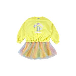 [엠엘비]MLB 키즈 라이크 샤이닝 레인보우 원피스 7FOPL0124-43Y