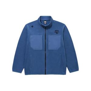 데상트 공용 USAT 폴라텍 마이크로 플리스 자켓 BQ123IKT11-BLU0