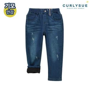 [CURLYSUE][컬리수] 롤링인타록 데님팬츠(기모) CNW1GADN51