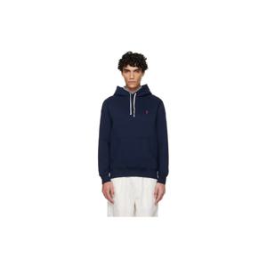 25 FW 폴로 랄프로렌 남성 네이비 더 RL 플리스 후드티 252213M204004