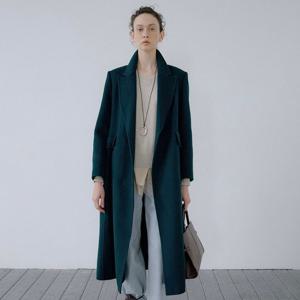 [쥬크]울 블렌드 벨티드 A라인 롱코트 Z254MSG553