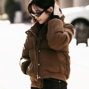 [쥬크]스웨이드 구스 다운 점퍼 Z254PSG811