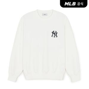 [MLB공식] 26SS 공용 엠트릿 등판 메가로고 맨투맨 NY (White) 3AMTB0561-50WHS