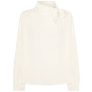 [케네스레이디] 리본 하이넥 블라우스 (EWBLPL0100)