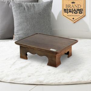 [박씨상방] 국산 빈티지 소나무 사각 찻상(대)
