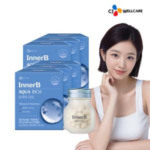 [CJ공식] 이너비 아쿠아리치 히알루론산 맥스 6박스/6개월분