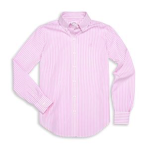 BB_[여성] 수피마 코튼 스트라이프 셔츠 (핑크) (BBTHWM9733CES)