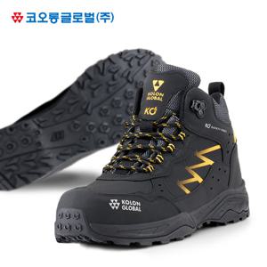 코오롱 벨크로 경량안전화 KS-613V 와이드토캡 작업화