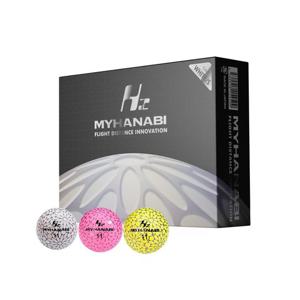 골프공 마이하나비 정품인증비거리용 컬러볼 화이트 3구