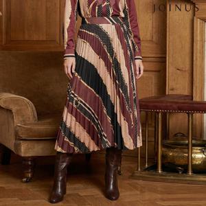 정장 A라인 주름 스커트_JAAW0-CQS100