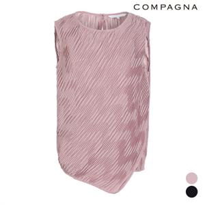 주름 민소매 블라우스_CABU5-WRB300