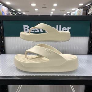 [크록스 슈즈]겟어웨이 플랫폼 플립 209410-160 스터코