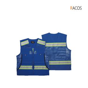 라코스 RC-2053 왕망사 고급 조끼 포인트 디자인 우수한 통기성