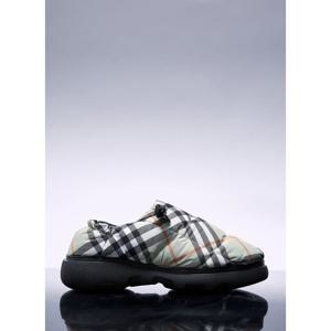 버버리 체크 필로우 뮬 8092649 C1200