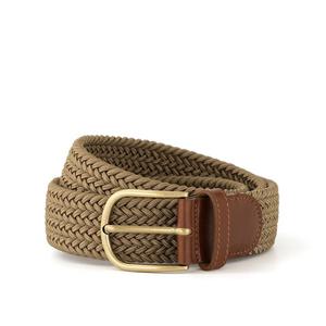 [에스티듀퐁(셔츠)]베이지 위빙 캐주얼 수동벨트 TE4FMBTBA114TBE