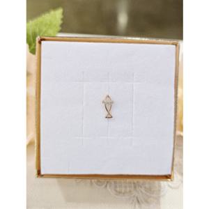 미니골드 14K 피쉬 라인 피어싱 EMSM4969