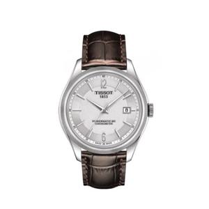 티쏘 남성 가죽 시계 발라드 T108.408.16.037.00