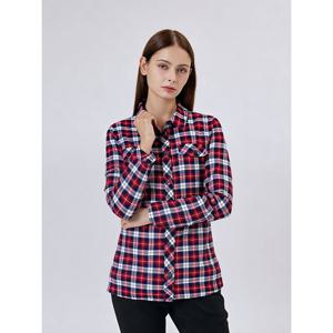 [아날도바시니](아날도바시니) 체크 기모 셔츠 (AV11BL01M)